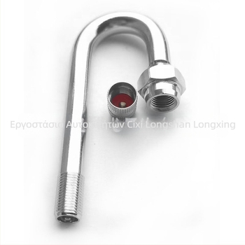 Βαλβίδα χωρίς σωληνάκι με γωνιακό εξάρτημα επέκτασης, ορειχάλκινο σώμα, στεγανοποίηση με βίδα, κατάλληλη για αυτοκίνητα, λεωφορεία, φορτηγά, μοτοσικλέτες και ποδήλατα