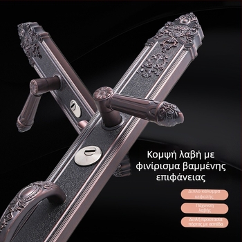 Λαβή πόρτας | Υλικό: κράμα ψευδαργύρου; Μοντέλο: 6009; Μάρκα: Hongshun; Στυλ: Ελαφριά Πολυτέλεια