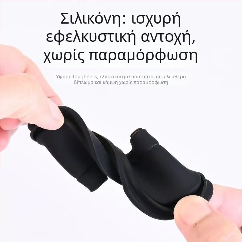 Σιλικόνη δακτυλίου δόνησης για αερόσακο αυτοκινήτου, καθολική εφαρμογή, τύπος ανοίγματος με κυλιόμενο/ανακλινόμενο άνοιγμα, περιλαμβάνεται ταινία διπλής όψεως, απόσταση κέντρων οπών 1,5 cm