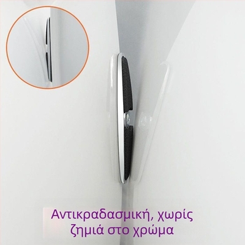 Λωρίδα προστασίας πόρτας αυτοκινήτου κατά των συγκρούσεων, μέταλλο+PVC, συμβατή με γενικά μοντέλα, προσαρμοσμένη επεξεργασία