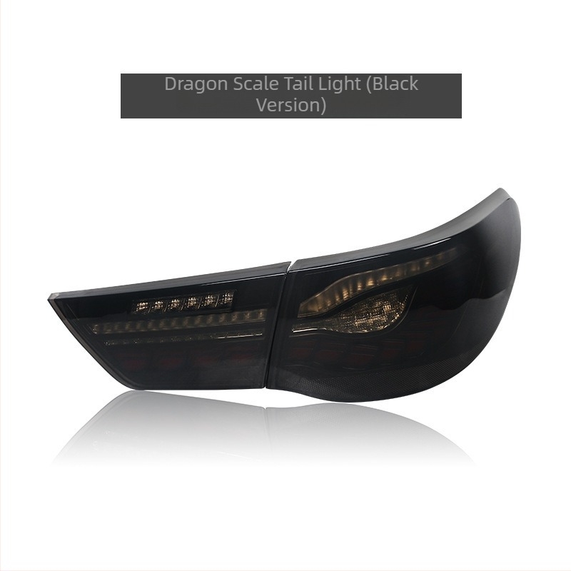 Φανάρι LED πίσω για Toyota Reiz 2010-2012 – σχεδίαση Dragon Scale, διαδοχικός σήματος στροφής, 12V, 10W, 3000lm, IP68, PC φακός