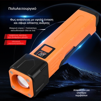 Φωτιστικό LED εργασίας με COB, αναδιπλούμενο μαγνητικό φως σκηνής για εξωτερικούς χώρους, μοντέλο DY-01, 15W, μπαταρία 18650, χρόνος φόρτισης 1–2 ώρες, διάρκεια λειτουργίας 3–5 ώρες