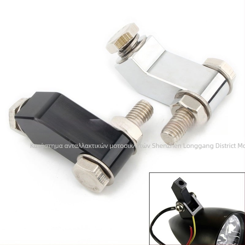 Επεκτεινόμενο στήριγμα τοποθέτησης προβολέα μοτοσικλέτας, CNC αλουμίνιο Harley