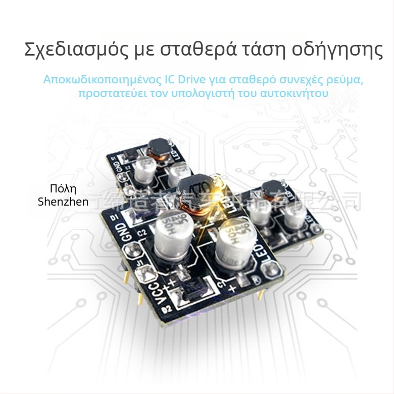 Φανάρι LED μοτοσικλέτας COB, μοντέλο P15D-2-1, 7.5W, 9-15V, 570 lm