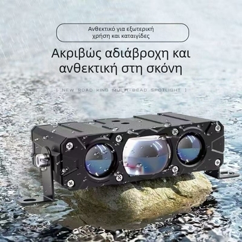 LED φως γρίλιας αυτοκινήτου – μονάδα 3-LED, 60 W, 10–24 V, 14000 lm, IP67