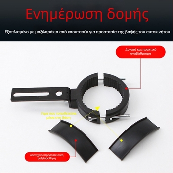 Στήριγμα προβολέα μοτοσικλέτας - πλαστικό, LED λαμπτήρα συγκρατητής