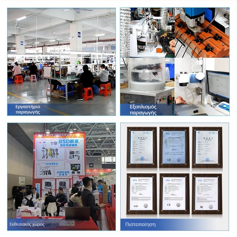 Οθόνη οπισθοπορείας αυτοκινήτων, IPS, 1024x600, είσοδος AHD, συμβατή με φορτηγά και λεωφορεία