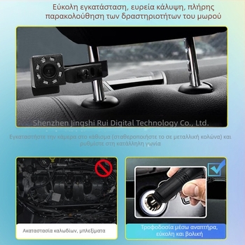 Οθόνη LCD αυτοκινήτου, μοντέλο 40301, ανάλυση 480x272, είσοδο CVBS