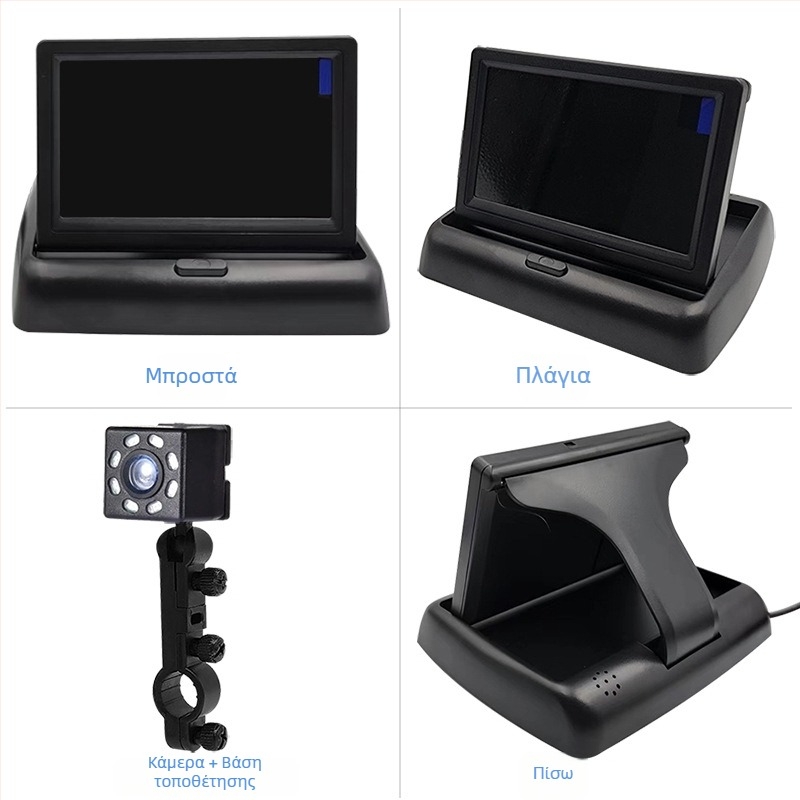 Οθόνη LCD αυτοκινήτου, μοντέλο 40301, ανάλυση 480x272, είσοδο CVBS