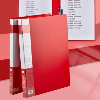 Πλαστικός φάκελος με διπλό ισχυρό κλιπ — 0,7 mm πάχος, 25 mm πίσω πλάτος, Intelligence