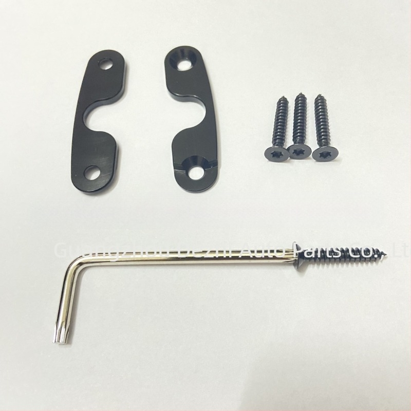 Κλιπ στερέωσης ηλιοπροστατευτικού καλύμματος για Jeep JK/JL/JT Gladiator Wrangler (2018+), DZ μάρκα, κολλητή εγκατάσταση, απλός σχεδιασμός