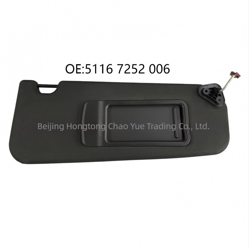 Sigsell αυτοκινήτου ηλιοπροστασία με αριστερό καθρέφτη οπισθοπορείας, OE 5116 7252 005 για BMW