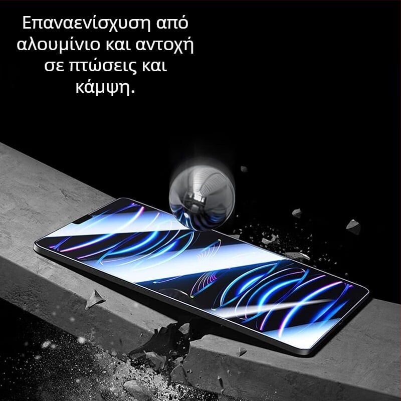 AIBILI Tempered Glass Προστατευτικό Οθόνης για Apple iPad — HD, Ανθεκτικό στη σκόνη, Αντι-δακτυλικά αποτυπώματα, Αντοχή σε πτώσεις, Οθόνη πλήρους μεγέθους