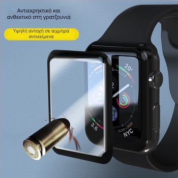 Kakaskin PMMA προστατευτικό φιλμ πλήρους οθόνης για Apple Watch Series 7 – PMMA θερμοκαμπύλο