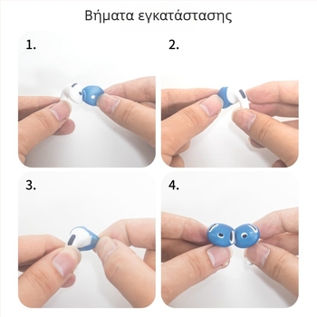 AirPods 4ής γενιάς σιλικόνης μαλακή προστατευτική θήκη ακουστικού — υπερ-λεπτή, προστασία από σκόνη και πτώσεις