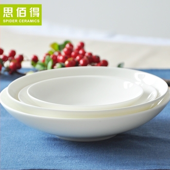 Πιάτο από πορσελάνη οστών – στρογγύλο, συμβατό με φούρνο μικροκυμάτων, επίστρωση εύκολης συντήρησης