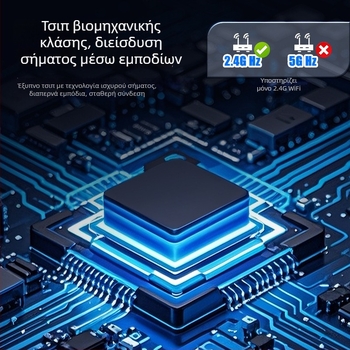 Cloud Vision B4 Κάμερα παρακολούθησης 1080P Ασύρματη με αποθήκευση σε κάρτα TF