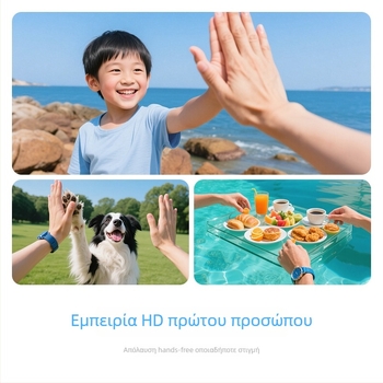 Συμπαγής κάμερα δράσης για τοποθέτηση στο στήθος, κατάλληλη για ποδηλασία και αναρρίχηση