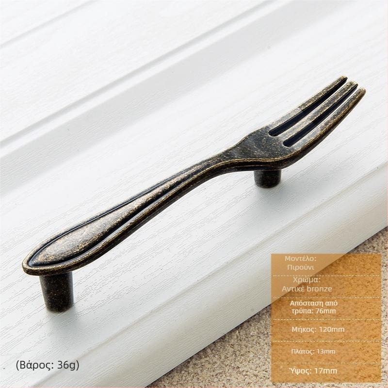 Λαβή ντουλαπιού για μαγειρικά σκεύη, μοντέρνος μινιμαλιστικός σχεδιασμός, κράμα ψευδάργυρου, επιφανειακή τοποθέτηση