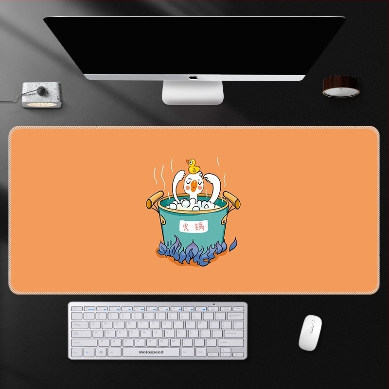 Pad ποντικιού για γραφείο και παιχνίδια: φυσικός καουτσούκ, αντιολισθητικό, εκτύπωση μεταφοράς θερμότητας, OEM προσαρμογή.