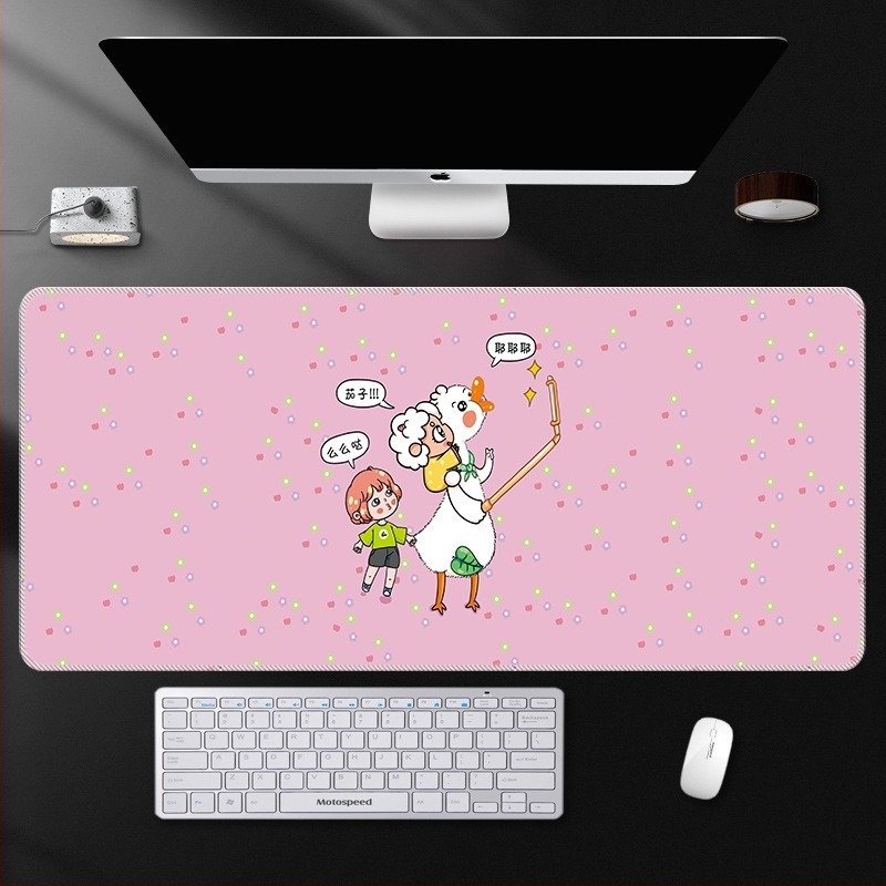 Pad ποντικιού για γραφείο και παιχνίδια: φυσικός καουτσούκ, αντιολισθητικό, εκτύπωση μεταφοράς θερμότητας, OEM προσαρμογή.