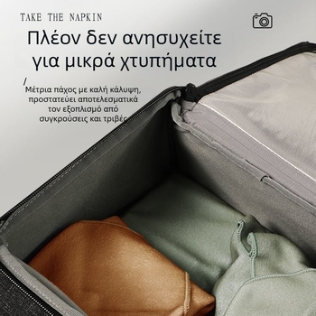 Τσάντα για κάμερα από ύφασμα, μονοχρωματικός σχεδιασμός, επένδυση από ύφασμα, εργονομικό πίσω πάνελ, συμβατή με DSLR και χωρίς καθρέφτη (Φθινόπωρο 2020)