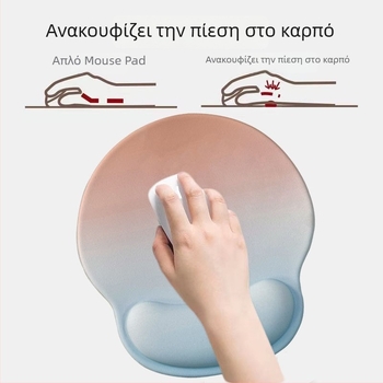 Gaming επιφάνεια γραφείου για πληκτρολόγιο και ποντίκι, αντιολισθητικό καουτσούκ, κατασκευή με έγχυση, μονόπλευρος σχεδιασμός