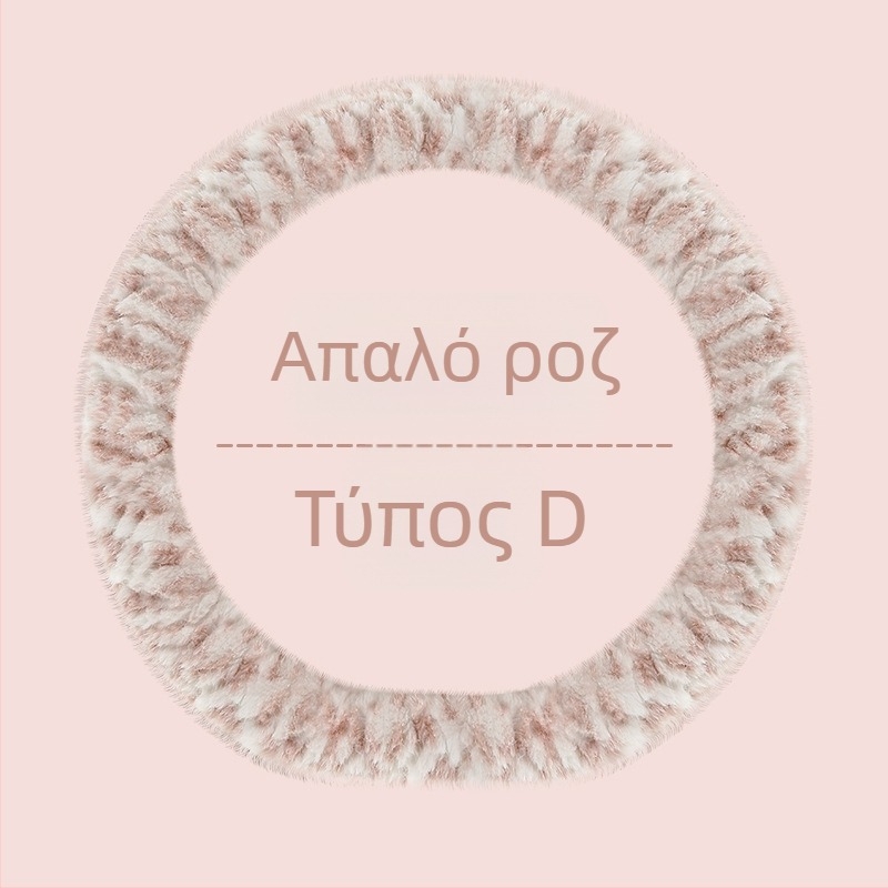 Κάλυμμα τιμονιού αυτοκινήτου – unisex, χειμερινό μοντέλο, συνθετικό βελούδινο ύφασμα, αντιολισθητικό, μινιμαλιστικό στυλ (Συνθετικό βελούδινο ύφασμα, Εγκατάσταση: Καθολική, Χειμώνας, Καθολικές μάρκες αυτοκινήτων, Μινιμαλιστικό στυλ)