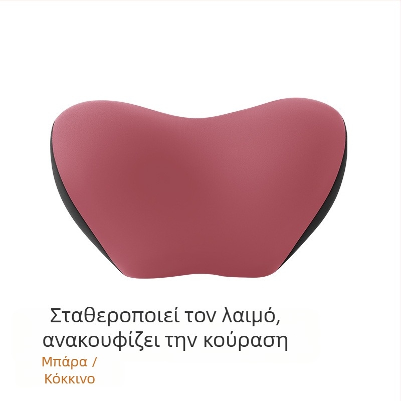 Μαξιλάρι προσκέφαλου αυτοκινήτου και οσφυϊκό μαξιλάρι οδήγησης, στήριξη αυχένα, γέμισμα μνήμης από βαμβάκι, εξωτερικό ύφασμα νάιλον-σπάντεξ, κατάλληλο για τέσσερις εποχές, προσαρμόσιμο