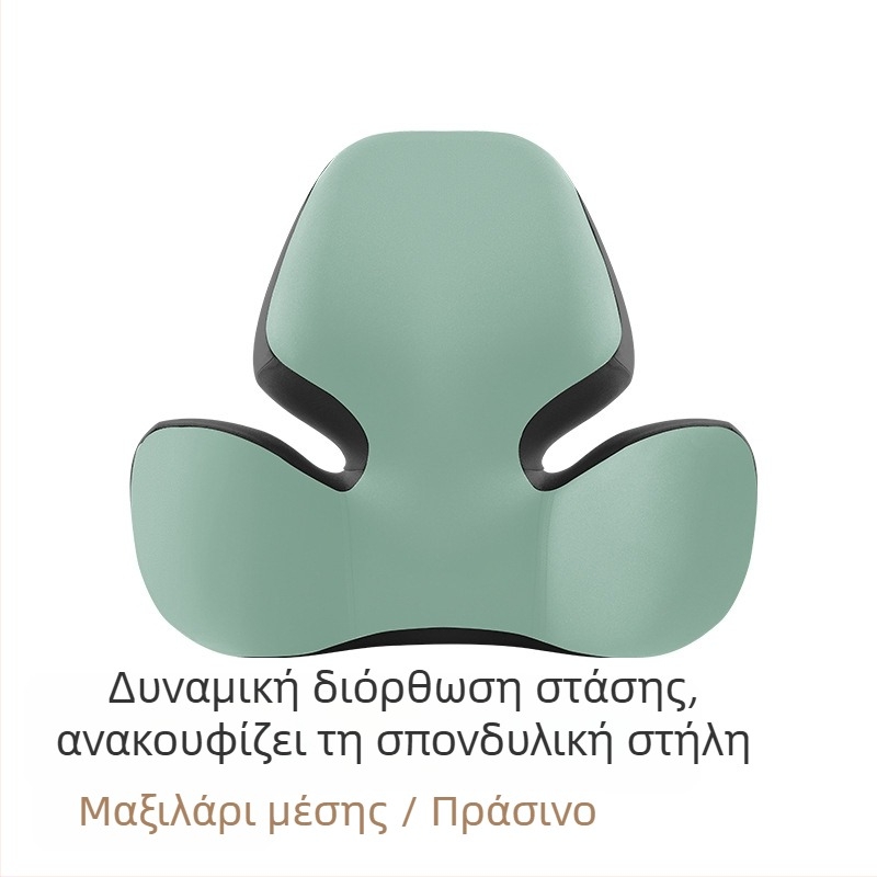 Μαξιλάρι προσκέφαλου αυτοκινήτου και οσφυϊκό μαξιλάρι οδήγησης, στήριξη αυχένα, γέμισμα μνήμης από βαμβάκι, εξωτερικό ύφασμα νάιλον-σπάντεξ, κατάλληλο για τέσσερις εποχές, προσαρμόσιμο