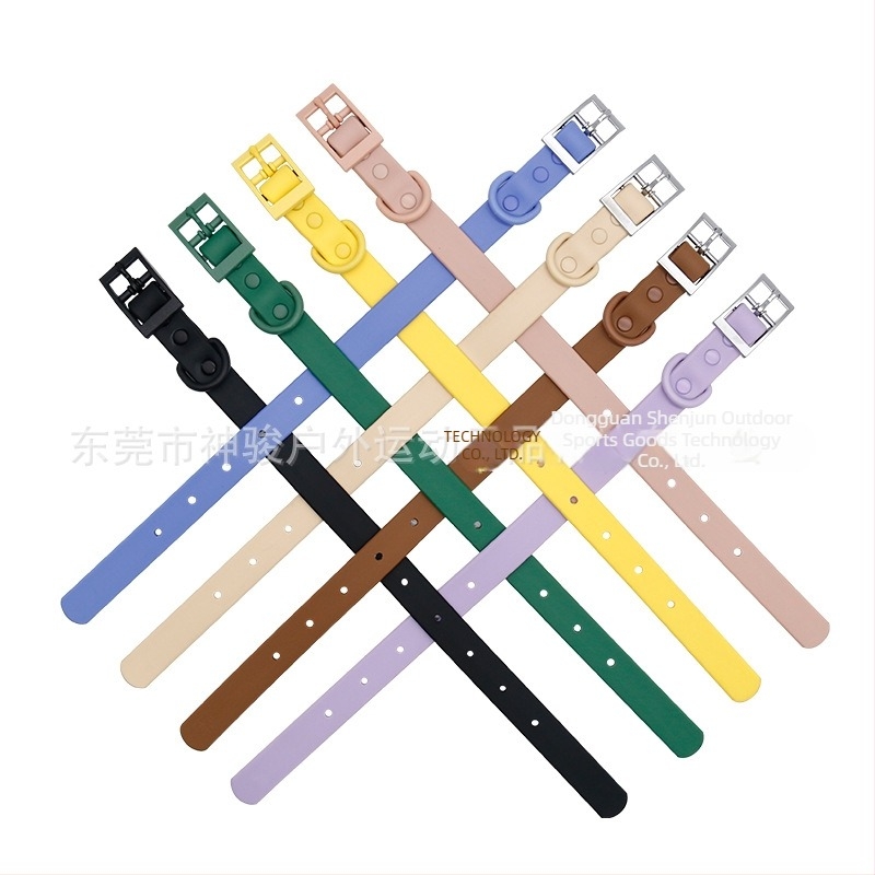 Κολάρο σκύλου με PVC επενδυμένο ιμάντα, μονοχρωματικό σχέδιο, στυλ για ελεύθερο χρόνο - Divine Horse, Ντονγκουάν, Γκουανγκντόνγκ