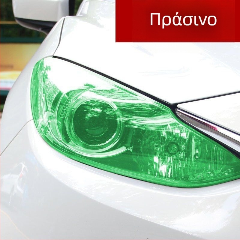 Φίλμ προστασίας προβολέων και πίσω φώτων αυτοκινήτου, αλλαγή χρώματος, γυαλιστερό διαφανές φινίρισμα, PVC, Rabbit hard