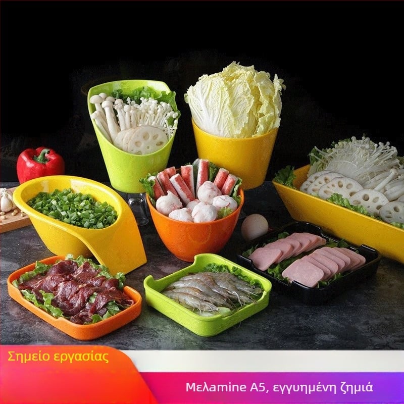 Μπολ μελαμίνης – σε σχήμα εξωγήινου, μονόχρωμο μοτίβο, γλασαρισμένο φινίς, εκτύπωση λογότυπου και δυνατότητα παραμετροποίησης, για ενήλικες, απλός σχεδιασμός