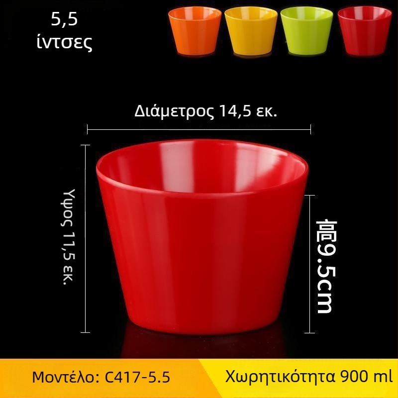 Μπολ μελαμίνης – σε σχήμα εξωγήινου, μονόχρωμο μοτίβο, γλασαρισμένο φινίς, εκτύπωση λογότυπου και δυνατότητα παραμετροποίησης, για ενήλικες, απλός σχεδιασμός