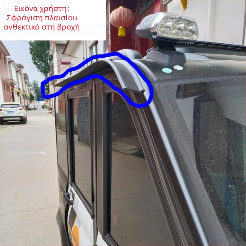 Feicheng σιλικονούχος καουτσούκ στεγανοποιητική λωρίδα για πόρτες και παράθυρα – στεγανοποίηση κενών από βροχή