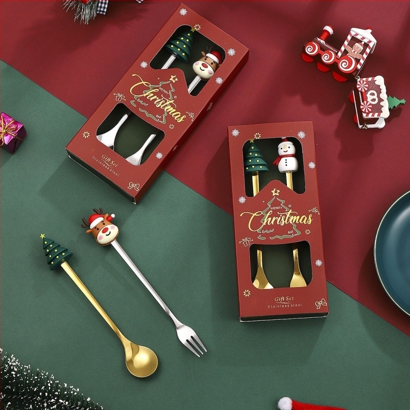 Σετ πιρούνι και κουτάλι από ανοξείδωτο ατσάλι 410, με καθρέπτινο φινίρισμα, χειροποίητο, δυνατότητα εκτύπωσης λογότυπου