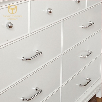 Λαβή ντουλάπας από ορείχαλκο, σε σχήμα ράβδου, με μία οπή, κατεργασμένη CNC