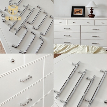 Λαβή ντουλάπας από ορείχαλκο, σε σχήμα ράβδου, με μία οπή, κατεργασμένη CNC