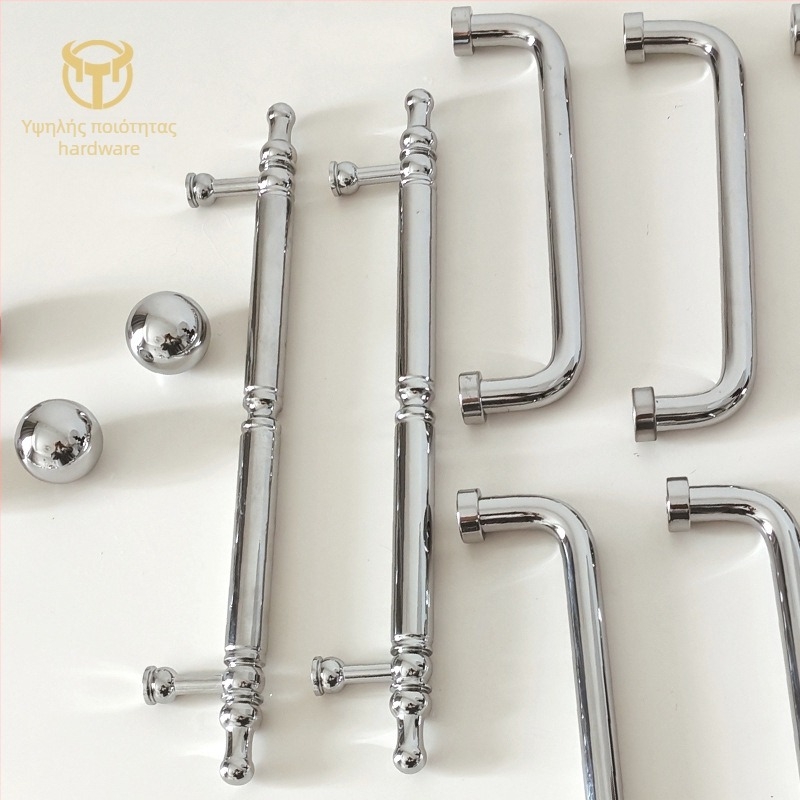 Λαβή ντουλάπας από ορείχαλκο, σε σχήμα ράβδου, με μία οπή, κατεργασμένη CNC