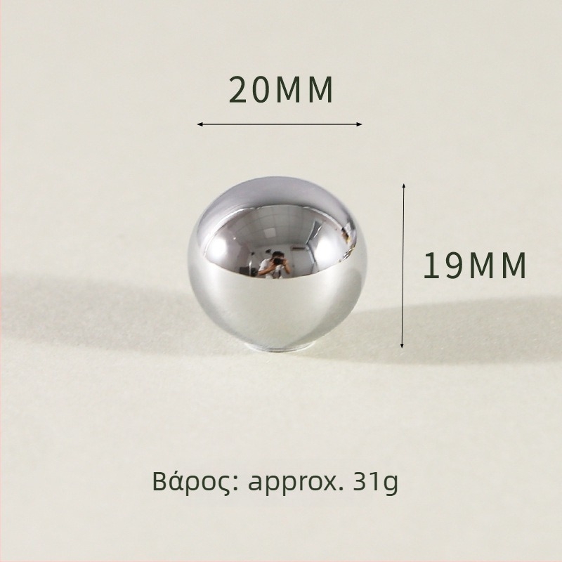 Λαβή ντουλάπας από ορείχαλκο, σε σχήμα ράβδου, με μία οπή, κατεργασμένη CNC