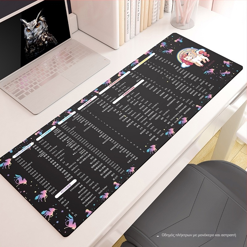 Μεγάλη επιφάνεια ποντικιού, διπλής όψεως, αντιολισθητική, υφασμάτινη επιφάνεια, μεταφορά θερμότητας