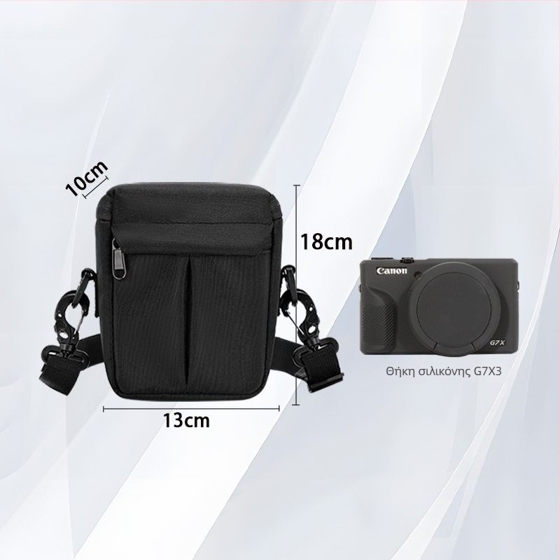 Τσαντα Crossbody για Canon G7X3, Oxford ύφασμα, Unisex, Άνοιξη 2025