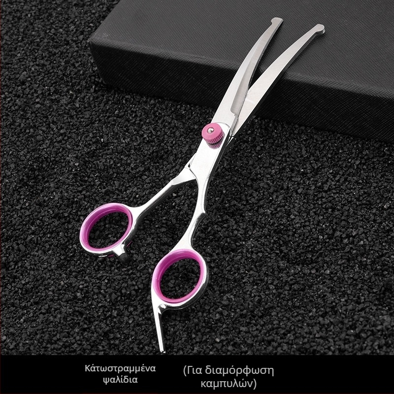 Σετ ψαλιδιών περιποίησης σκύλων — ψαλιδιά ομορφιάς από ανοξείδωτο ατσάλι, Tanizaki, για σκύλους, κουτί 500 τεμάχια