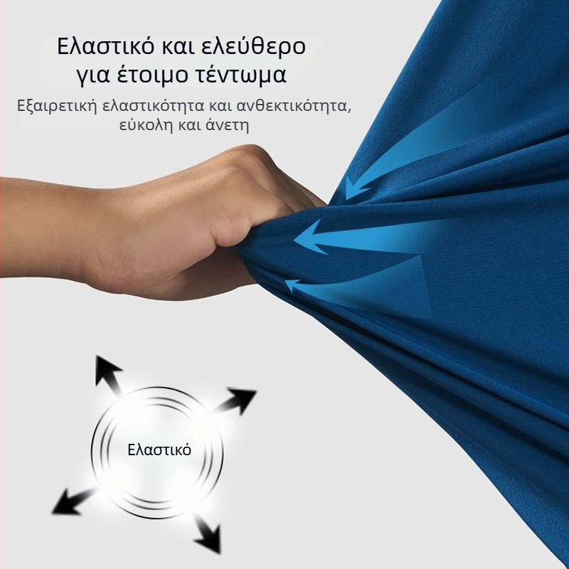 Dingshang Σετ ιατρικών ρούχων, Unisex, Μακρυμάνικος, Λαιμόκοψη στρογγυλή, Γρήγορο στέγνωμα, Ελαστικό ύφασμα (Top + Παντελόνι), 90–95% Σπάντεξ σε Πολυεστέρα