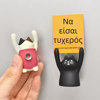 3D μαγνήτης ψυγείου με ρολόι – αλουμινίου φύλλου, πολιτιστικό και δημιουργικό στυλ, ιδανικό ως δώρο για γιορτές ή επαγγελματικό δώρο, χωρίς προσαρμογή