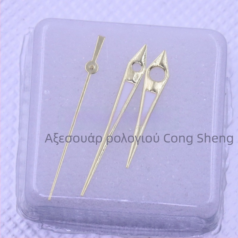 Φωτεινά χέρια ρολογιού με τρεις δείκτες, συμβατά με NH35/NH36, για αντρικά ρολόγια