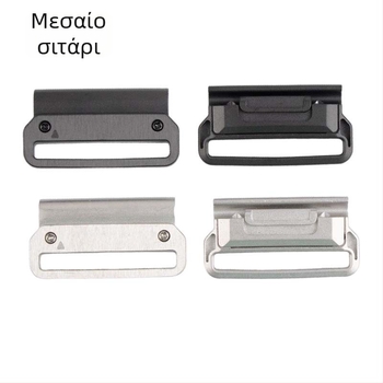 Garmin Fenix 6X Pro/5X μεταλλικός συνδετήρας λουριού με κεφαλή γρήγορης απόσπασης, διαστάσεις διεπαφής 20/22/26 mm, αγκράφα