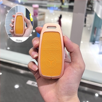 Κάλυμμα κλειδιού Mercedes-Benz E300L / 2024 GLC260, από ψευδάργυρο, υψηλής ποιότητας στυλ εσωτερικού αυτοκινήτου, χωρίς παραμετροποίηση