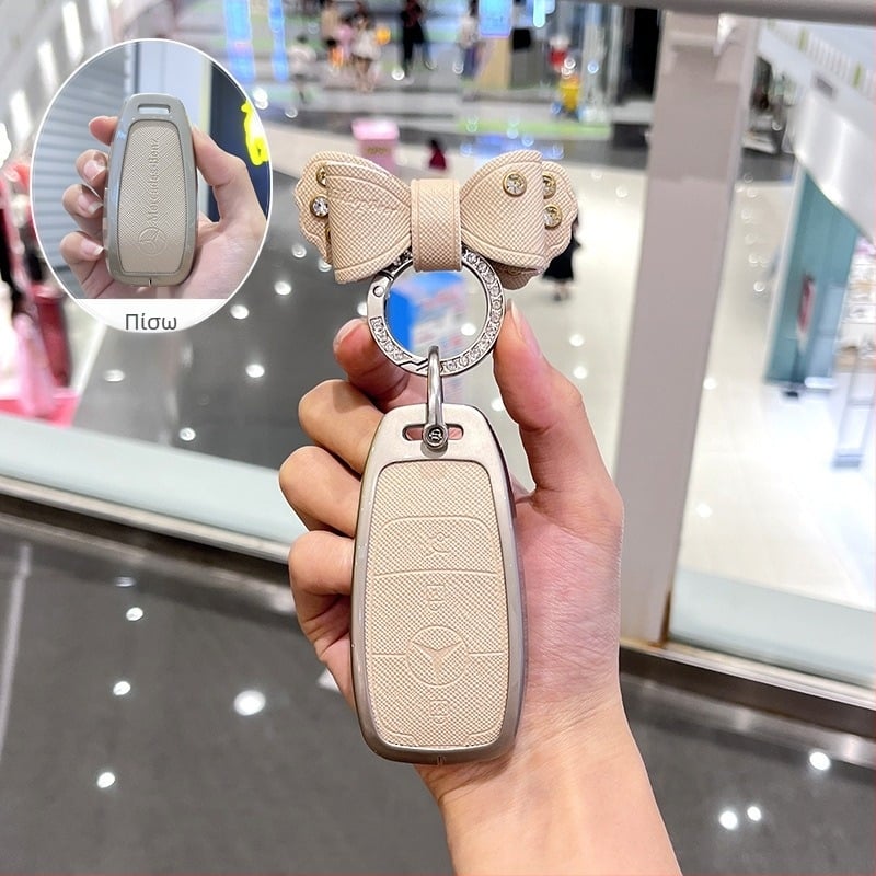 Κάλυμμα κλειδιού Mercedes-Benz E300L / 2024 GLC260, από ψευδάργυρο, υψηλής ποιότητας στυλ εσωτερικού αυτοκινήτου, χωρίς παραμετροποίηση