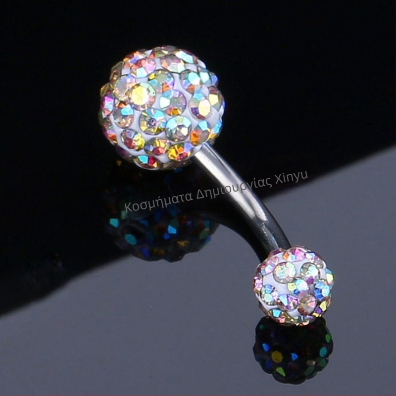 Ομφαλικός δακτύλιος από ανοξείδωτο ατσάλι – Unisex μόδα OL, σχέδιο με γράμματα/κείμενο, δυνατότητα παραμετροποίησης